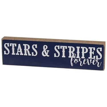 3 Set Stars & Stripes Forever Blocks - The Fox Decor